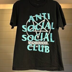 Antisocial club shirt, X neighborhood